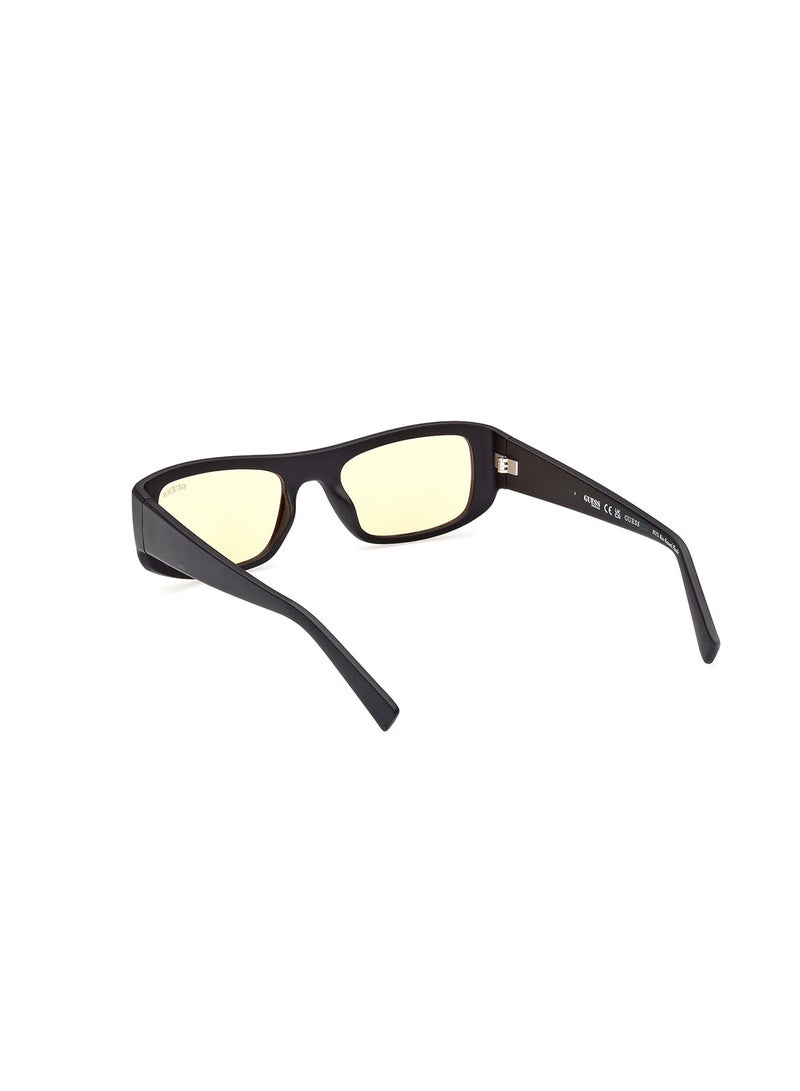 GUESS نظارات شمسية مستطيلة للحماية من الأشعة فوق البنفسجية - GU827802E51 - حجم العدسة: 51 مم - Image 4